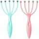 thumbnail image 1 of Masajeador de cuero cabelludo, masajeador de cabeza portátil de mano SPA para relajación profunda rosa + azul (paquete de 2) Ormromra YXX033, 1 of 8