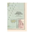 thumbnail image 2 of Historic Map - Chile Argentina Uruguay - Cram 1892 - Vintage Wall Art, 2 of 4