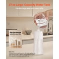 thumbnail image 3 of VEVOR Spray Mop,with 3 Washable Pads for Dry and Wet Floor Cleaning and a 27oz Refillable Water Tank, Microfiber Dust Wet Mop & Twisted Cotton Dry Mop, Commercial Home Use for Tiles/Vinyl/Wood Floor, 3 of 9