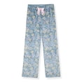 thumbnail image 3 of Sleep On It Girls 2-Pack Fleece Pajama Pants - Blue, 14-16, 3 of 5