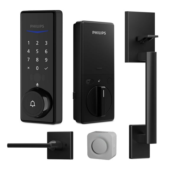 Philips Home Access Wi-Fi Palm Recognition Smart Deadbolt with Handle