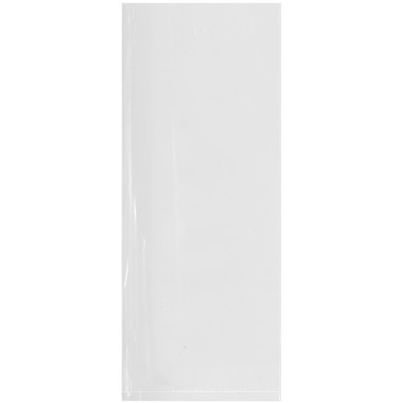Plymor 4" x 10" (Case of 1,000), 3 Mil Flat Open Clear Plastic Poly Bags