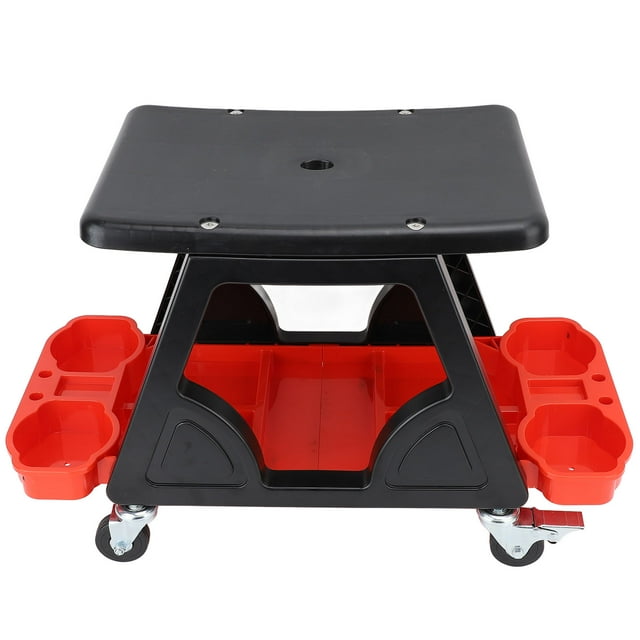 Mechanic Stool, Rolling Mechanic Stool Portable Versatile For Auto Foil