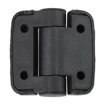 UPOUART 1Pcs Cabinet Hinges Installation Black Plastic Hinge for Shed Door