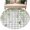 SpringGreen LightGrey, variant on Round Rug 5Ft Washable Non-Slip, Watercolor Floral Circle Area Rugs for Living Room Bedroom, Spring Flowers Birds Plants Gray Plaid Indoor Floor Mats Carpet Runner for Home Decor Aesthetic
