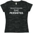 thumbnail image 3 of Inktastic Nevertheless, She Persisted Women's T-Shirt, 3 of 5
