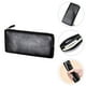 thumbnail image 4 of 1pc hombres largos billetera hombres multifuncionales monedero monedero simple tarjetas de crédito titular, 4 of 6
