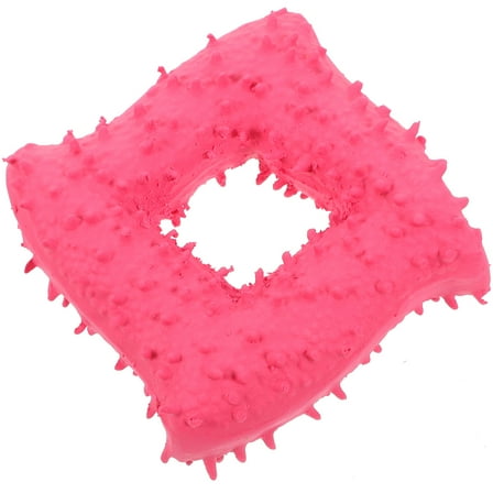 Square Shape 1 Set Dog Chewing Toy Puppy Interactive Cartoon Shape Toy