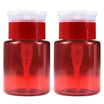 Pana High Quality 3oz Liquid Pump Dispenser - Red (2 Bottles)