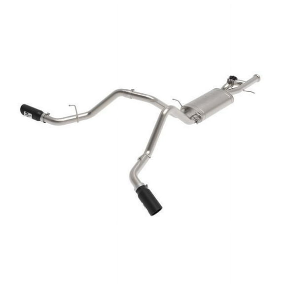 aFe Power Gemini XV 3 IN 304 Stainless Steel Cat-Back Exhaust System w/ Cutout Black GM Trucks 09-18 V6-4.3/V8-4.8/5.3L 49-34133-B Fits select: 2009-2018 CHEVROLET SILVERADO, 2009-2018 GMC SIERRA