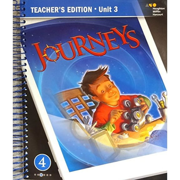Pre-Owned Houghton Mifflin Harcourt - 2017 JOURNEYS Teacher's Edition Grade 4 Unit 3 Paperback