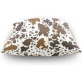thumbnail image 4 of GZHJMY Cow Pattern Pillow Cover 16 x 16 Inch, Soft Decorative Cushion Case Square Throw Pillow Cover for Sofa Living Room Couch Home Decor, 4 of 7