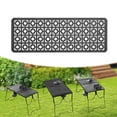 thumbnail image 1 of Mesa de parrilla de hierro, mueble de picnic para exteriores, versátil, para uso en exteriores Estilo D, 1 of 8