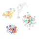 thumbnail image 2 of 100 piezas de cuentas de silicona de colores, colores dulces, collar DIY, pulsera, juego de cuentas con cuerda de 16,5 pies para hacer joyas, 2 of 5
