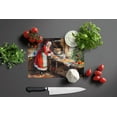 thumbnail image 3 of Cookies with Santa Claus Mrs. Claus Glass Cutting Board Large 12 in x 15 in, 3 of 5