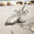 thumbnail image 3 of Big Blue by Roland Whale Shark Keychain, Shark Key Ring, 3 of 8