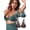 Mineralite/Dark Mocha, variant on Women's Full Coverage Laser Push Up Bra With Back Lace Support work out T-Shirt/Tank Top Bra