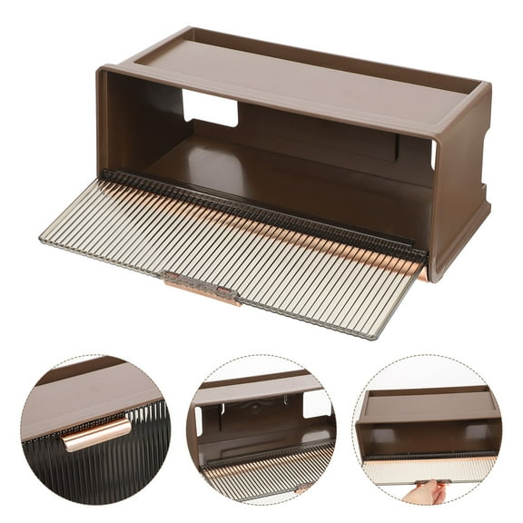 DINHEAROM 1Pack Wall Mounted Router Storage Box Cable Management Box For Router And Modem In Office Use