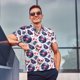thumbnail image 4 of Fotbe record rock music Skull Camiseta Polo de Golf para Hombre con Estampado – Camisa Deportiva Transpirable con Cuello Abotonado-3X-Large, 4 of 6