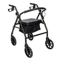 thumbnail image 2 of Ktaxon Rollator Walker, Steel Rolling Walker Supports up to 350 lbs, Medical Walker, 2 of 6