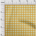 thumbnail image 1 of oneOone Viscose Chiffon Fabric Gingham Check Printed Craft Fabric BTY 42 Inch Wide, 1 of 4