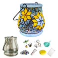thumbnail image 1 of Feltree DIY Glass Candlestick Craft Kit with LED Light - Crystal Luminous Valentine's/Parent-Child Puzzle Project & Romantic Home Decoration Gift, 1 of 8