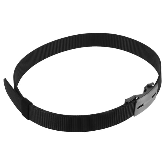 KONTONTY Black Ratchet Belt with Automatic Buckle for Daily Wear - Kontonty
