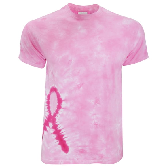 Colortone Adulte Conscience Rose Ruban Lourd T-Shirt