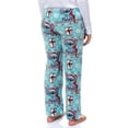 thumbnail image 4 of Disney Stitch Pajama Pants Women's Santa Hat Gifts and Snowflakes Lounge Bottoms Sleepwear, 4 of 5