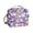 A003- Purple, variant on Insulated Lunch Bag for Women | Leakproof Reusable Lunch Bag with Front Pocket, Tropical Hibiscus Print Lunch Bag for Work Picnic Beach, Birthday Gift for Her