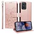 thumbnail image 2 of Funda Cartera GANGXUN con Diseño de Perrito en Relieve para Motorola Moto G55 5G , Protección 360° con Ranuras y Correa Desmontable, 2 of 6