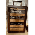 thumbnail image 4 of Marvero 300 Count Premium Cigar Humidor Cabinet with Spanish Cedar Interior, Digital Hygrometer and Storage Drawers, 4 of 7