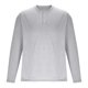 thumbnail image 3 of Blusas y camisas de manga larga con cuello redondo para hombre, cuello redondo, botones, boca plana, deportivas para hombre, blusas y camisas de manga larga con cuello redondo para hombre, 3 of 5