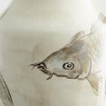 thumbnail image 4 of 09883-Cyan lighting-Playing Koi - Vase - 9.75 Inches Wide by 31.25 Inches High, 4 of 4