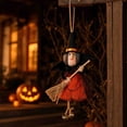 thumbnail image 6 of Halloween Decoration Witch Hanging Ornaments for Small Tree, Cute Holiday Party Indoor Home Decor, 6 of 6