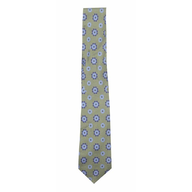 Petronius 1926 Cravate Portofino Verte/bleue pour Homme - Taille Unique