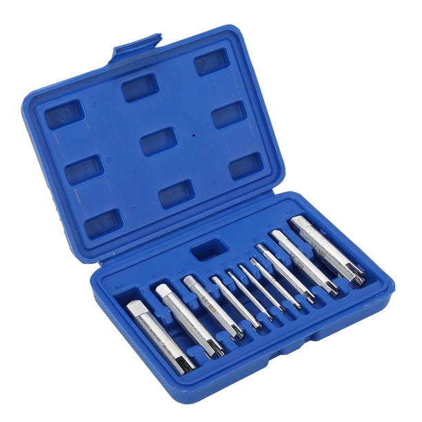 Herramienta de extracción de tornillos rotos juego de extractores de machos de roscar de fácil transporte Resistencia al impacto Larga vida útil para mantenimiento ANGGREK Otros