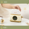 thumbnail image 3 of Cartoon Alarm Clock Night Light - Silicone, LED Warm Light - for Student Bedside, USB Rechargeable, 99-Minute Countdown, 3 of 3