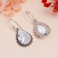 thumbnail image 4 of White Topaz 925 Sterling Silver Earring, 14X10 mm Pear Gemstone Earring, White Earring, Christmas Gift, Unique Jewelry Earring V9543E147427, 4 of 4
