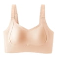 thumbnail image 5 of cltopsku Womens Wireless Bras Comfortable Push Up Seamless No Underwire Bra Full Support Lift Bralette Everyday Regular and Plus Size, 5 of 5