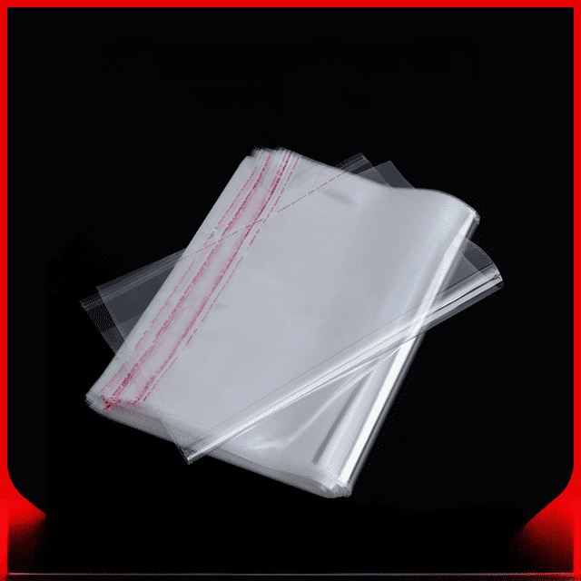 Bolsa de embalaje para ropa, bolsa OPP, portatarjetas autoadhesivo, bolsa autoadhesiva, bolsa de plástico transparente para ropa