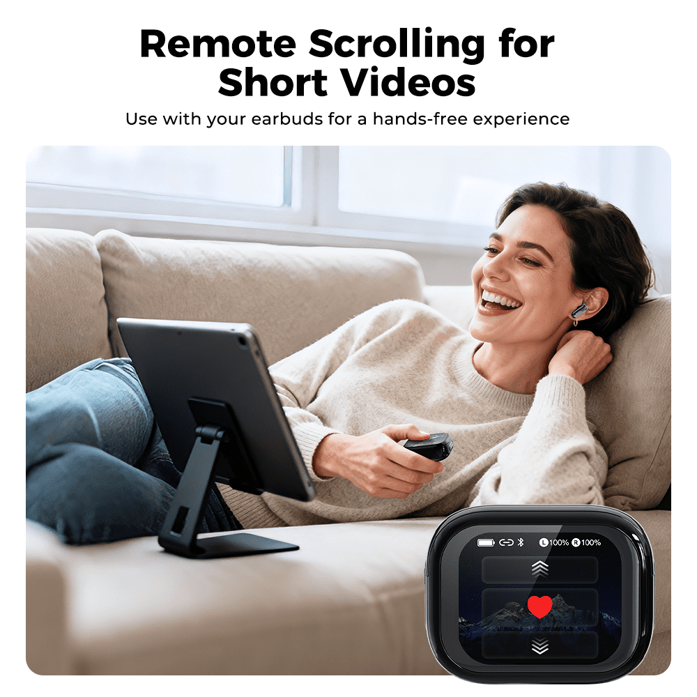 NE68 Touch Screen Wireless Earbuds Bluetooth 6.0 with Mic Clear AI Translator Earbuds, 48H IPX5 Waterproof Headphones, Sport Headset for Android IOS