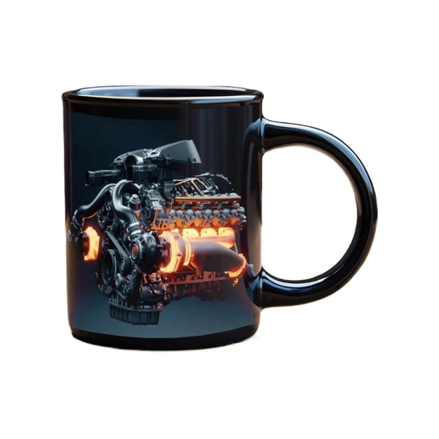 Cateissary Taza de cerámica elegante para los amantes de la tecnología aislada tazón taza tazas tamaño portátil fácil de limpiar duradero Teteras tres