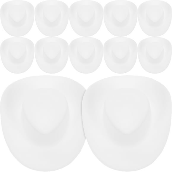 BRIGHTFUFU 30 piezas pequeños sombreros de vaquero delicados sombreros en miniatura en miniatura mini sombreros