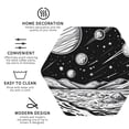 thumbnail image 3 of Honeii Cosmic Landscape Celestial Art Print Leather Coaster Set of 4, Ideal for Safeguarding Your Furniture from Drinks Spills and Effortless Cleanup-Hexagon, 3 of 6