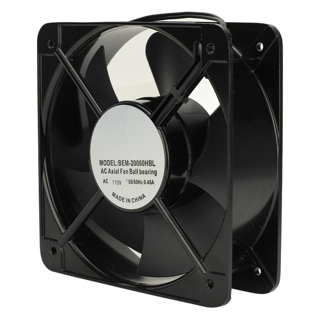 Ventilador Axial, Seguridad Contra Sobrecalentamiento, 110 V, Montaje En Pared, Extractor Axial De 8 Pulgadas Para Cocina, Dormitorio, Oficina, Sótano