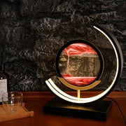 Sand of Time Lamp Moving Sand Painting Accent Table Lamp