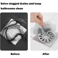 thumbnail image 2 of Disposable Drain Hair Catcher Shower Drain Cover Hair Catcher,Shower Drain Mesh Stickers for Human and Pet Hair for Bathroom Laundry Bathtub Kitchen, 2 of 5