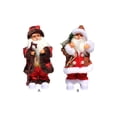 thumbnail image 2 of Advancent Navidad Santa Claus música juguete portátil alimentado por lindo decorativo restaurante Oficina dormitorio café Festival decoración Kits de decoración para fiestas Tipo 2 Advancent HA069034-02B, 2 of 6