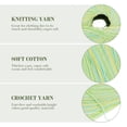 thumbnail image 3 of EXHUMKY Yarn For Crochet 1 Roll For Diy Crafting And Decorative Accessories, 3 of 5